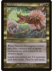 Magic: The Gathering Natural Emergence (117) Moderately Played