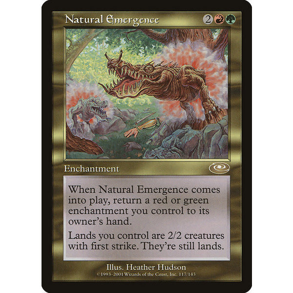 Magic: The Gathering Natural Emergence (117) Moderately Played