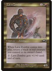 Magic: The Gathering Lava Zombie (113) Lightly Played