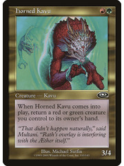 Magic: The Gathering Horned Kavu (110) Lightly Played