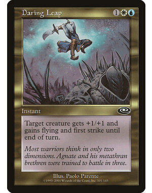 Magic: The Gathering Daring Leap (101) Lightly Played
