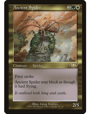 Magic: The Gathering Ancient Spider (096) Lightly Played