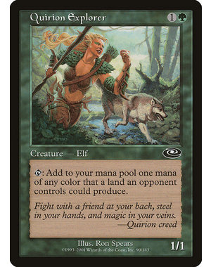 Magic: The Gathering Quirion Explorer (090) Lightly Played Foil