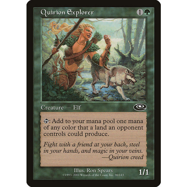 Magic: The Gathering Quirion Explorer (090) Lightly Played Foil