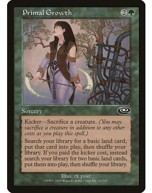 Magic: The Gathering Primal Growth (087) Lightly Played Foil