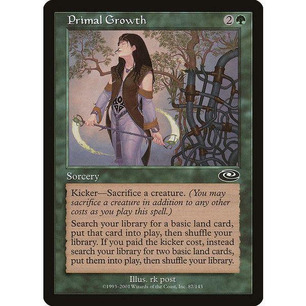 Magic: The Gathering Primal Growth (087) Lightly Played Foil