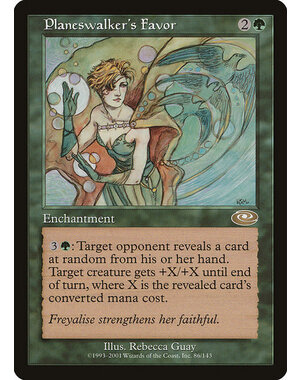 Magic: The Gathering Planeswalker's Favor (086) Lightly Played