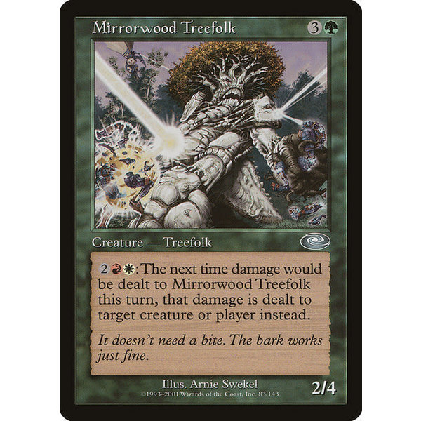 Magic: The Gathering Mirrorwood Treefolk (083) Lightly Played