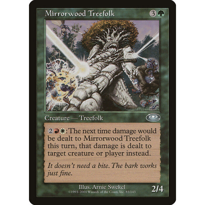 Magic: The Gathering Mirrorwood Treefolk (083) Lightly Played