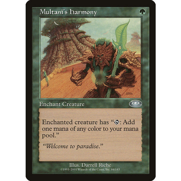 Magic: The Gathering Multani's Harmony (084) Lightly Played