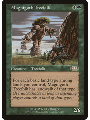 Magic: The Gathering Magnigoth Treefolk (082) Lightly Played