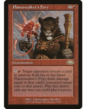 Magic: The Gathering Planeswalker's Fury (070) Lightly Played