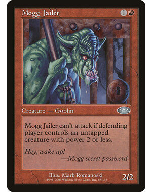 Magic: The Gathering Mogg Jailer (068) Lightly Played