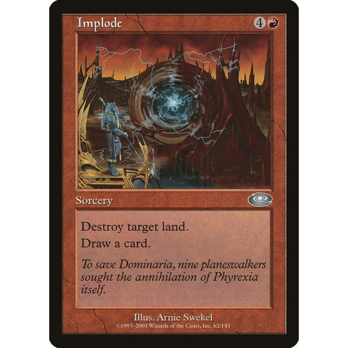 Magic: The Gathering Implode (062) Lightly Played