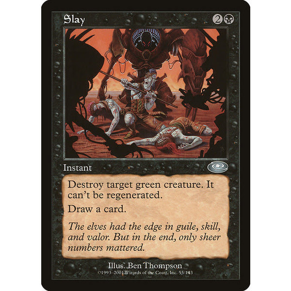 Magic: The Gathering Slay (055) Lightly Played