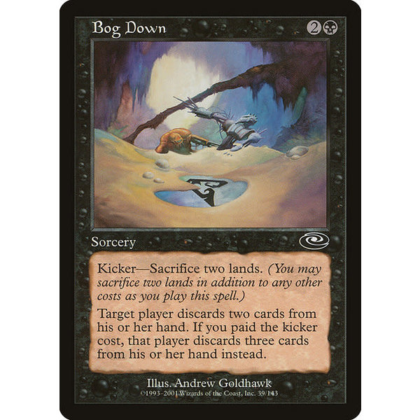 Magic: The Gathering Bog Down (039) Lightly Played Foil