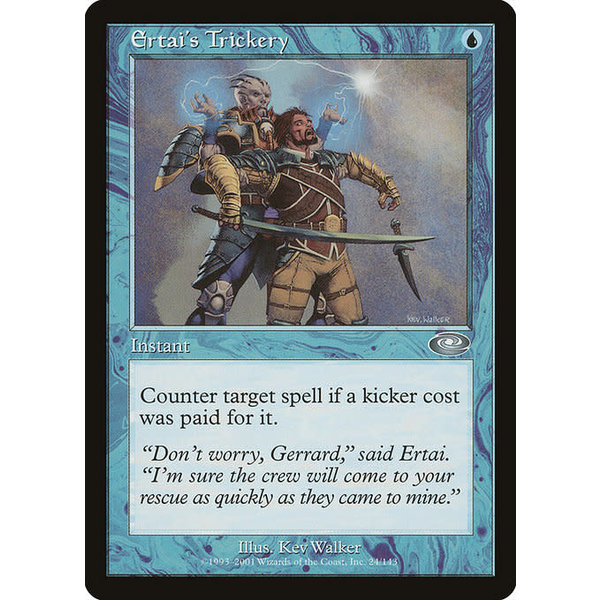 Magic: The Gathering Ertai's Trickery (024) Damaged