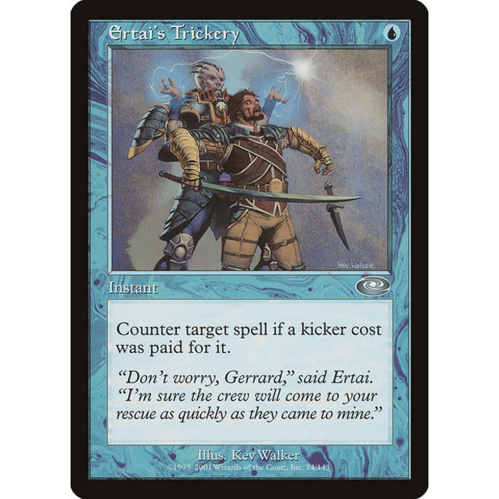 Magic: The Gathering Ertai's Trickery (024) Damaged