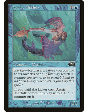 Magic: The Gathering Arctic Merfolk (021) Lightly Played Foil