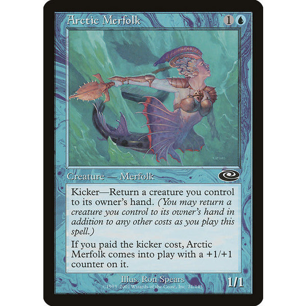 Magic: The Gathering Arctic Merfolk (021) Lightly Played Foil