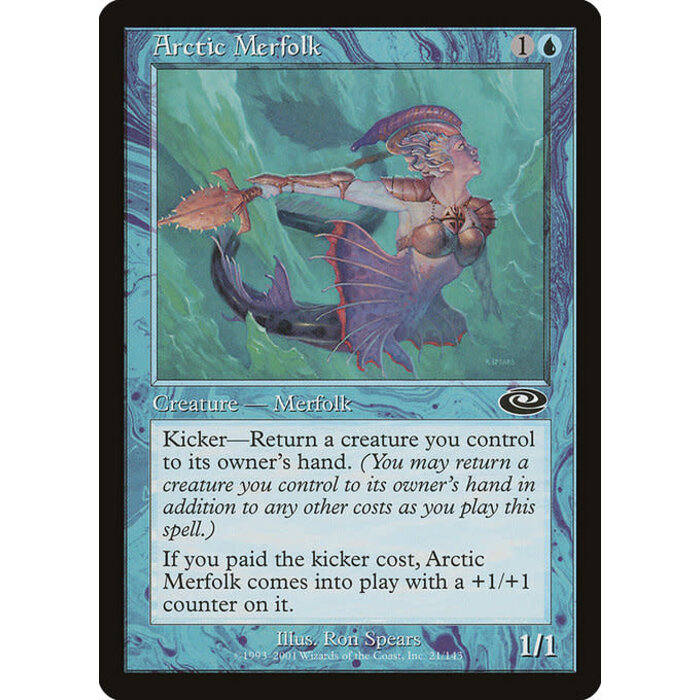 Magic: The Gathering Arctic Merfolk (021) Lightly Played Foil