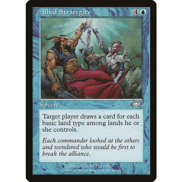 Magic: The Gathering Allied Strategies (020) Lightly Played