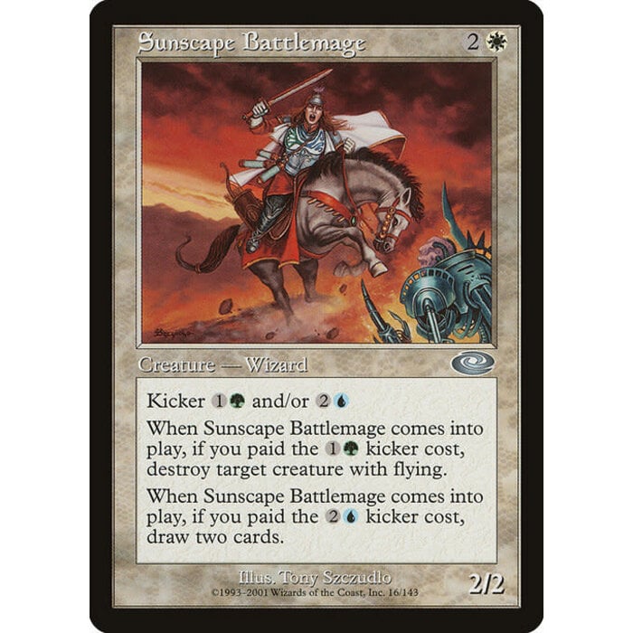 Magic: The Gathering Sunscape Battlemage (016) Lightly Played