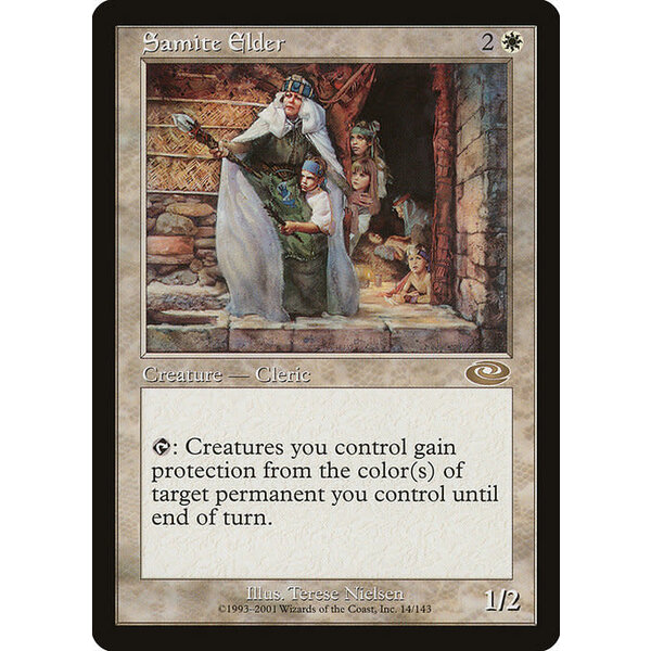 Magic: The Gathering Samite Elder (014) Lightly Played