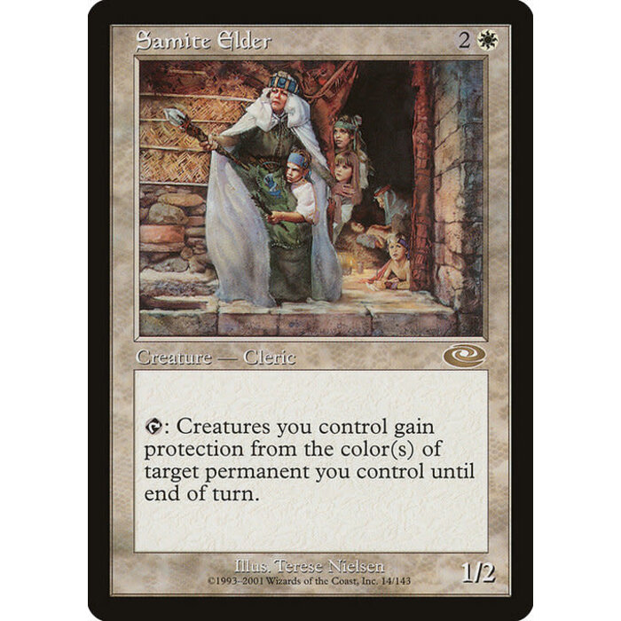 Magic: The Gathering Samite Elder (014) Lightly Played