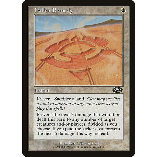 Magic: The Gathering Pollen Remedy (013) Moderately Played Foil