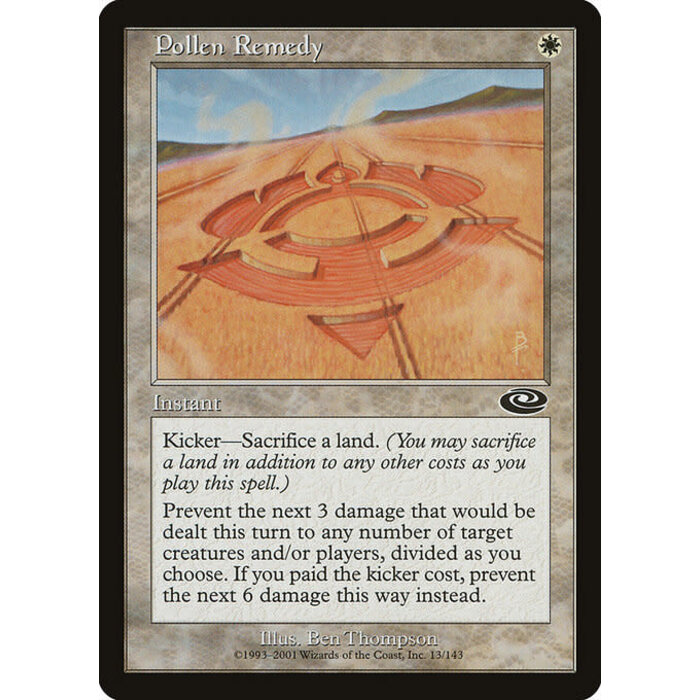 Magic: The Gathering Pollen Remedy (013) Moderately Played Foil