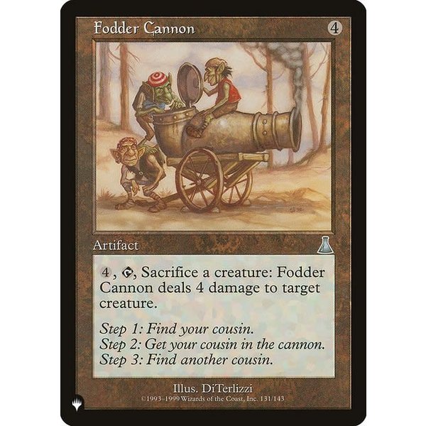 Magic: The Gathering Fodder Cannon (256) Near Mint