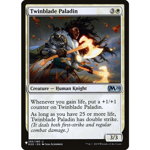 Magic: The Gathering Twinblade Paladin (457) Near Mint