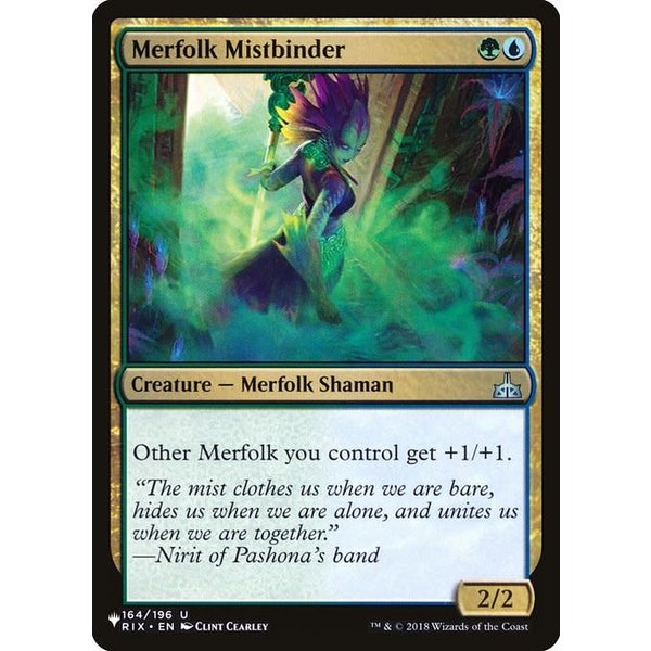 Magic: The Gathering Merfolk Mistbinder (219) Near Mint