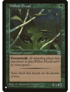 Magic: The Gathering Willow Dryad (197) Near Mint
