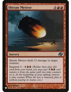 Magic: The Gathering Shivan Meteor (153) Near Mint