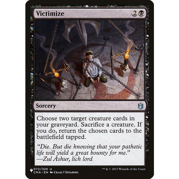 Magic: The Gathering Victimize (120) Lightly Played