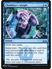 Magic: The Gathering Chemister's Insight (050) Near Mint