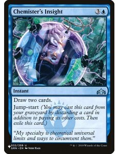 Magic: The Gathering Chemister's Insight (050) Near Mint