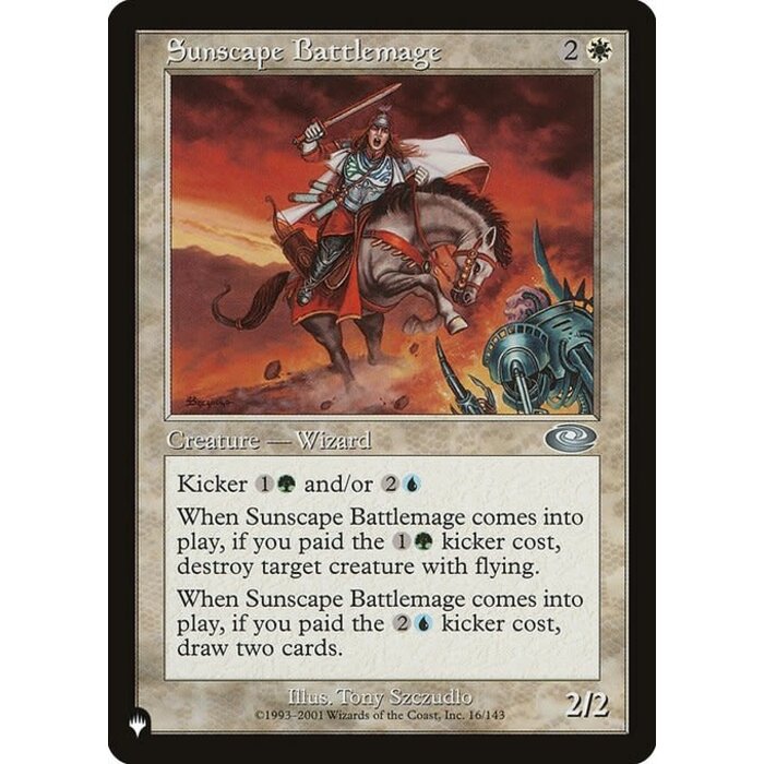 Magic: The Gathering Sunscape Battlemage (037) Near Mint