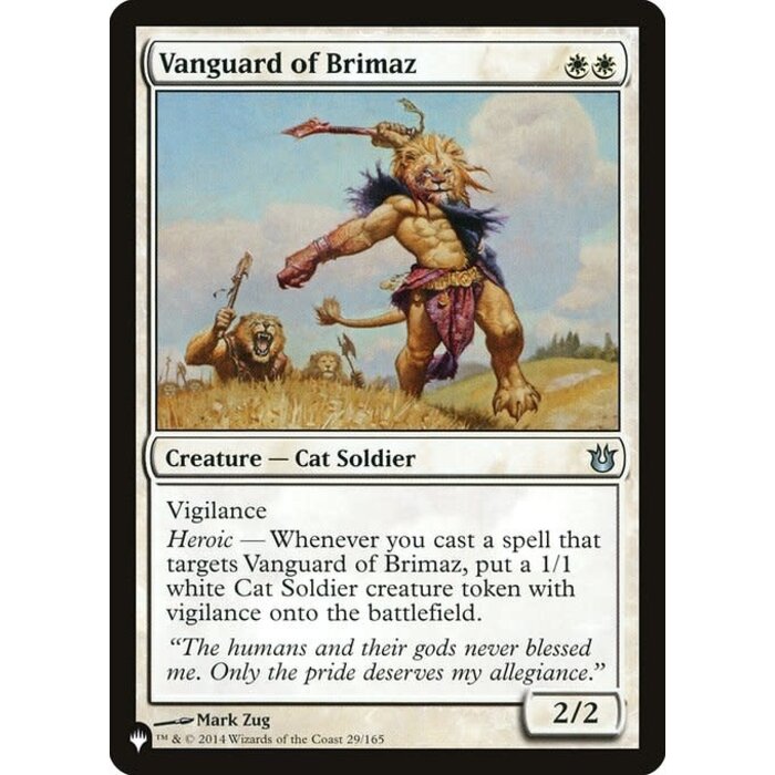 Magic: The Gathering Vanguard of Brimaz (040) Near Mint