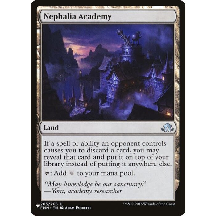 Magic: The Gathering Nephalia Academy (402) Near Mint
