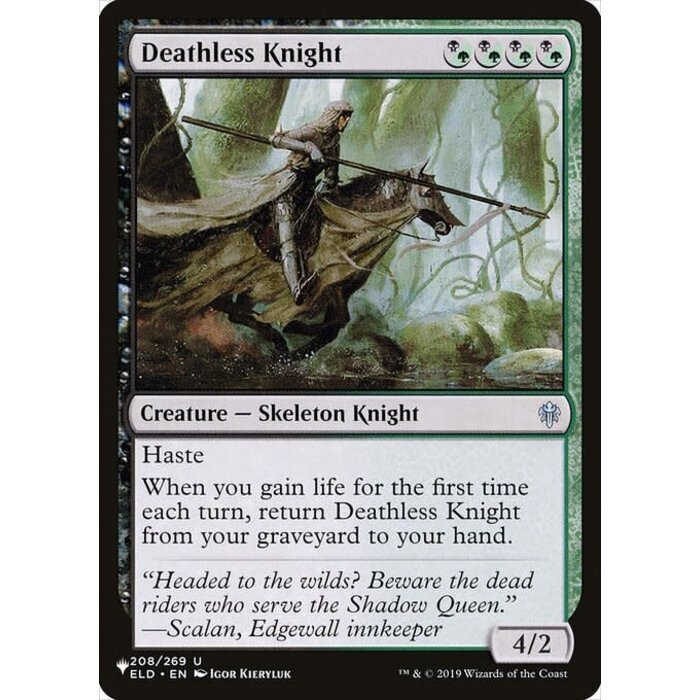 Magic: The Gathering Deathless Knight (392) Near Mint