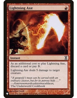 Magic: The Gathering Lightning Axe (428) Near Mint