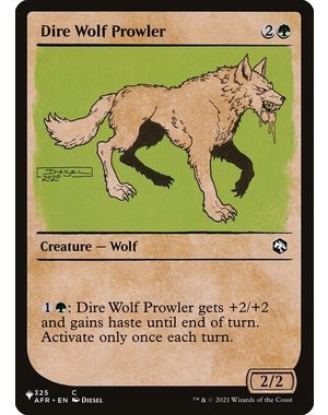 Magic: The Gathering Dire Wolf Prowler (546) Near Mint