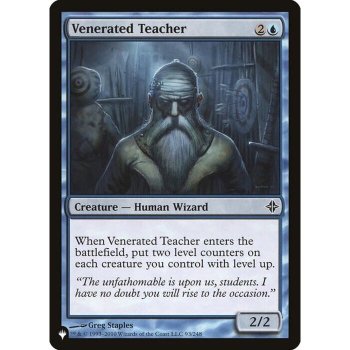 Magic: The Gathering Venerated Teacher (360) Near Mint