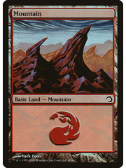 Magic: The Gathering Mountain (040) Lightly Played Foil