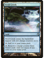 Magic: The Gathering Vivid Creek (035) Lightly Played Foil