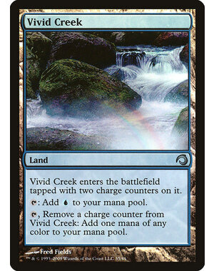 Magic: The Gathering Vivid Creek (035) Lightly Played Foil