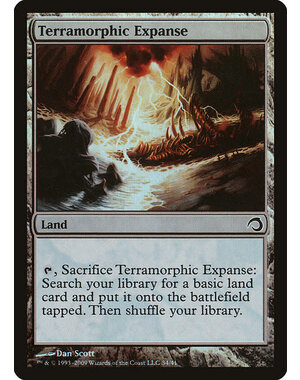 Magic: The Gathering Terramorphic Expanse (034) Lightly Played Foil